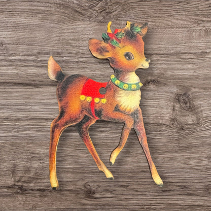 Assorted Christmas Memories Thin Wood Ornaments With String Group 1