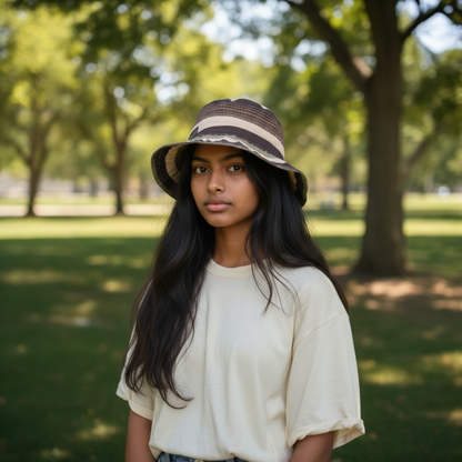 Unisex Bucket Sun Hats In Assorted Colorful Designs