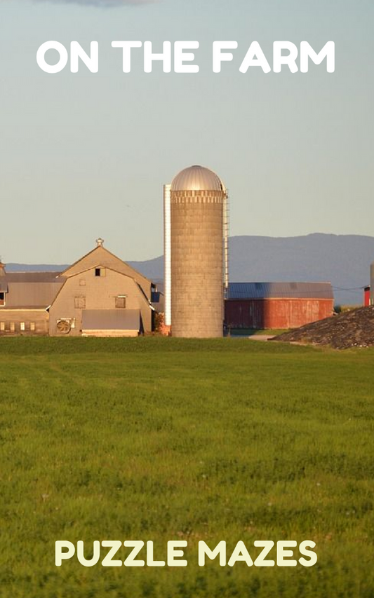 ON THE FARM PUZZLE MAZES