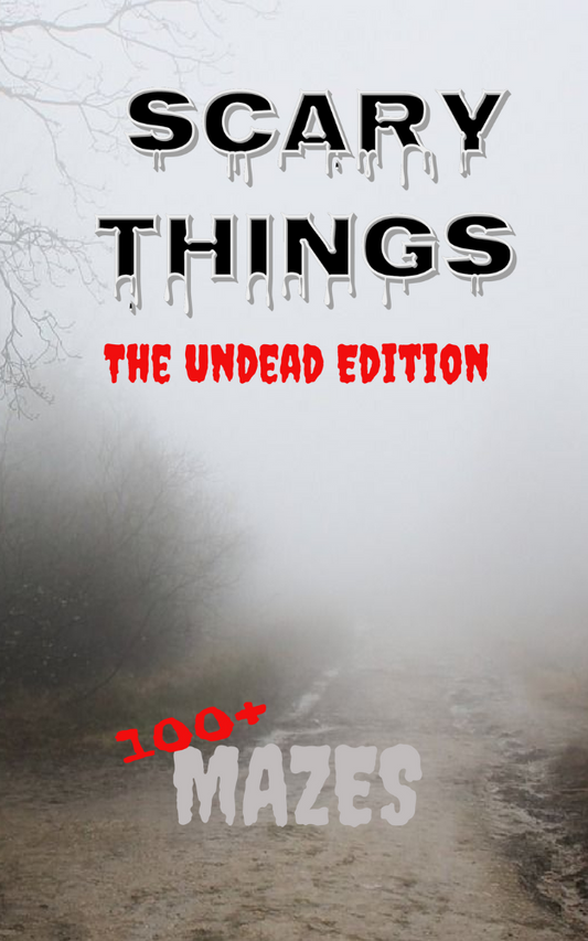 SCARY THINGS PUZZLE MAZES