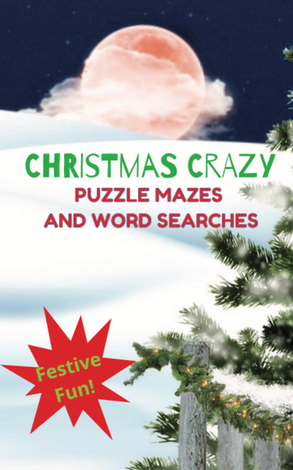 Christmas Crazy Puzzle Mazes and Word Searches