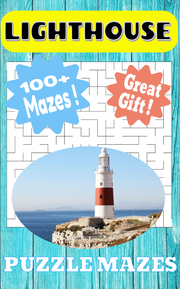 Lighthouse Puzzle Mazes Classic Cover 100