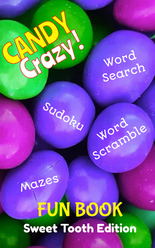 CANDY CRAZY FUN BOOK