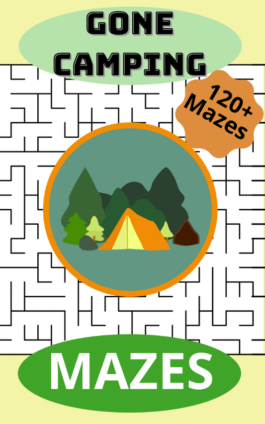 GONE CAMPING PUZZLE MAZES