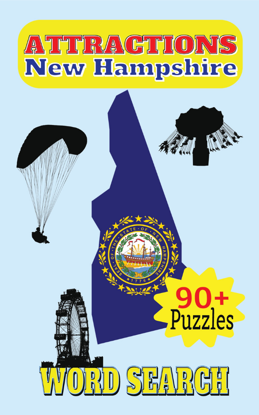 Attractions New Hampshire Word Search