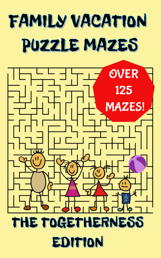FAMILY VACATION PUZZLE MAZES