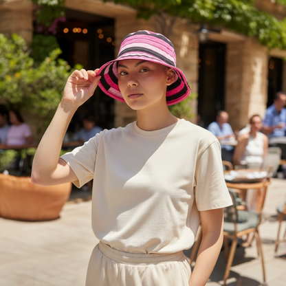 Unisex Bucket Sun Hats In Assorted Colorful Designs