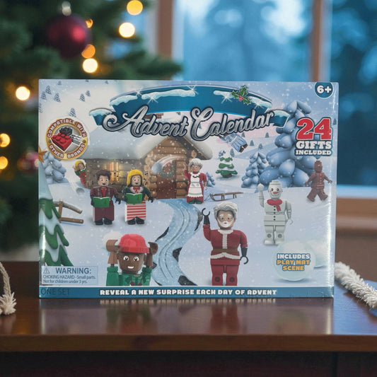 Holiday Advent Calendar With Fun-Themed Surprise Gifts