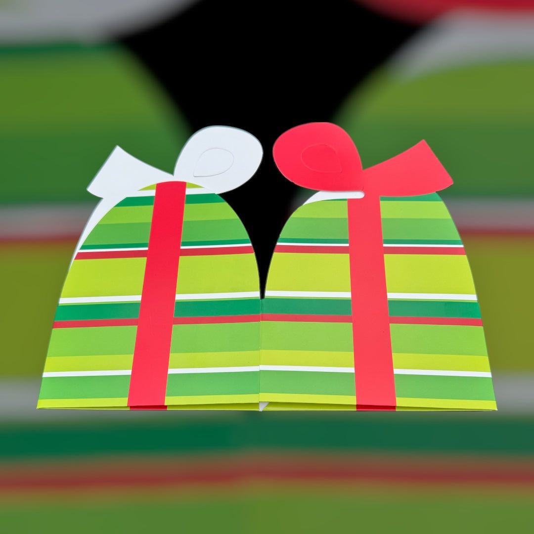 3D Gift Box With Bow Assorted Styles