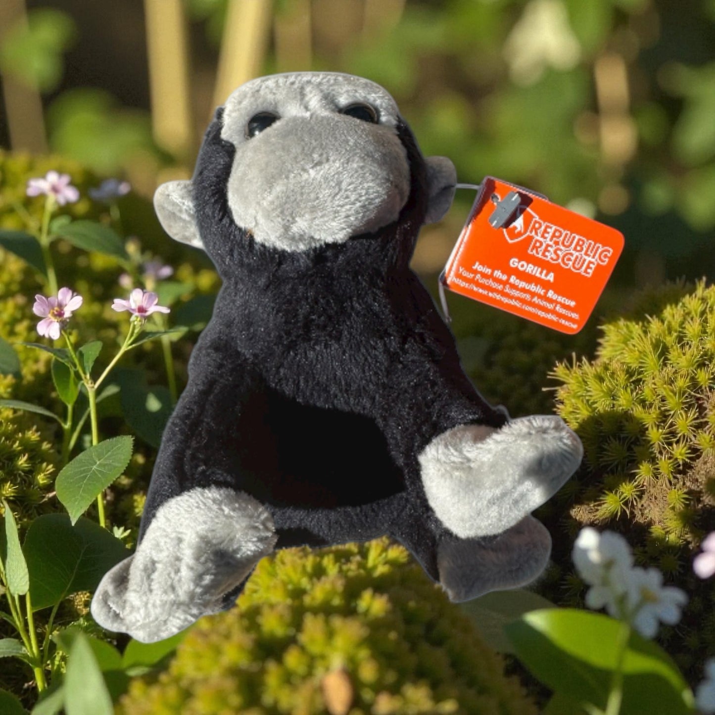 Wild Republic Pocketkins 5" Plush Gorilla Toy