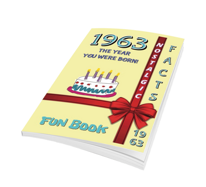 1963 Fun Book - The Year You Were Born - May