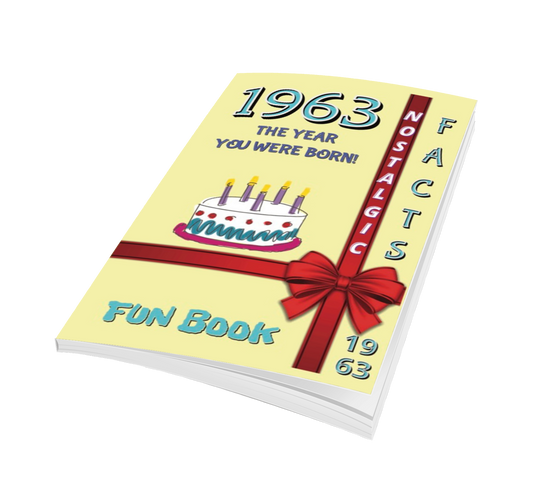 1963 Fun Book - The Year You Were Born - May