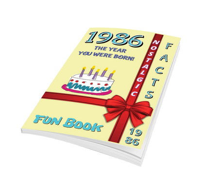 1986 Fun Book - The Year You Were Born- June 23