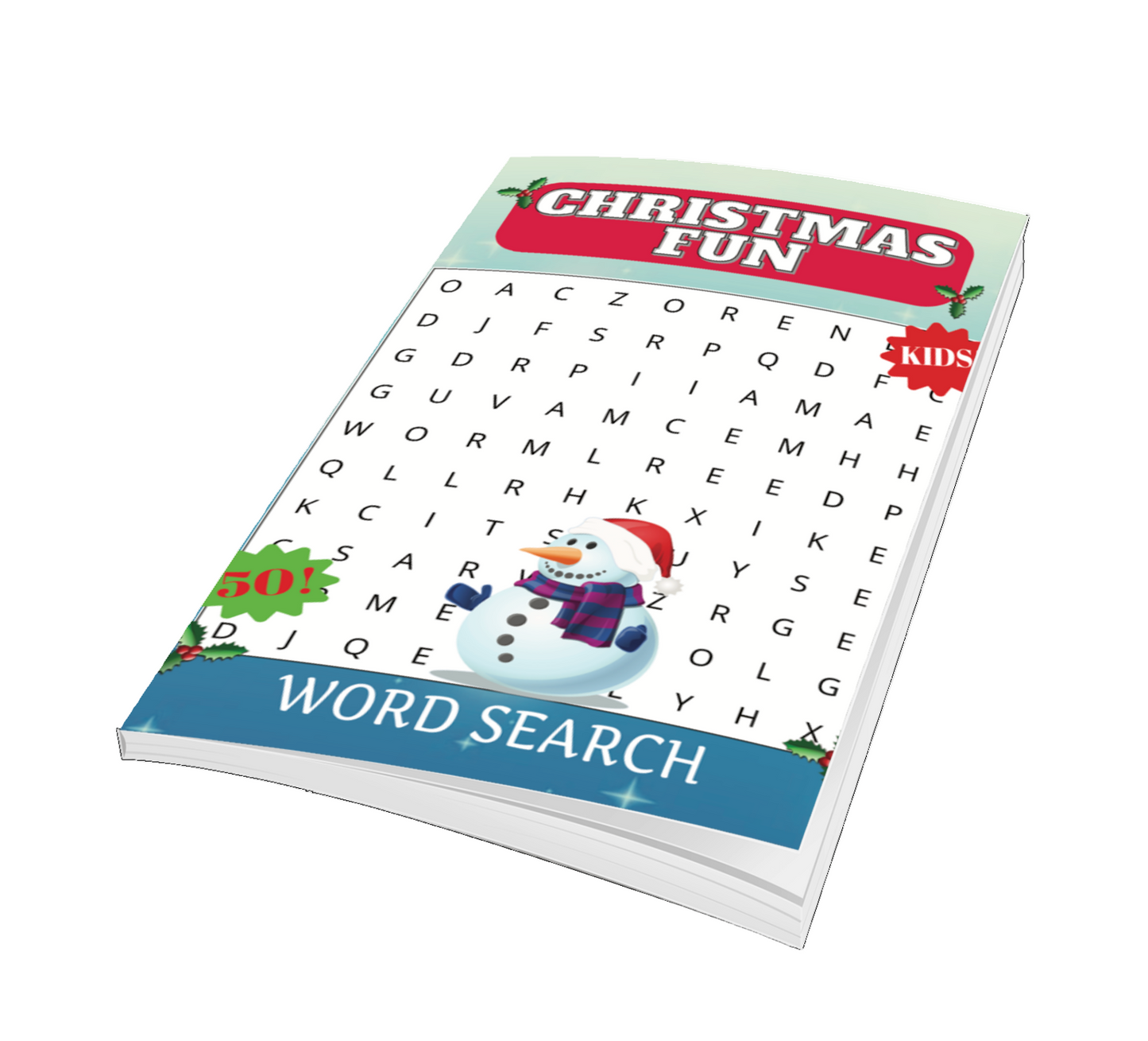 Christmas Fun Word Search Large Edition (For Kids) - This New Version Coming Nov 1