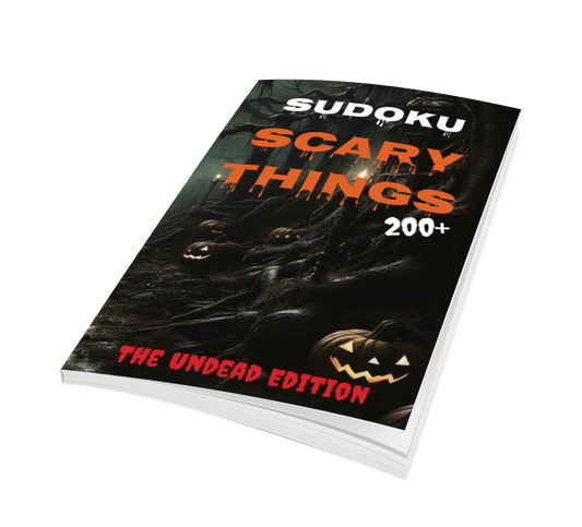 Scary Things Sudoku Classic Cover 200