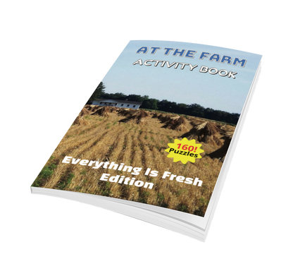 At The Farm Activity Book