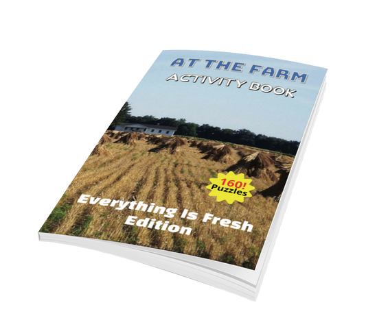At The Farm Activity Book