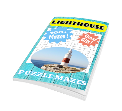 Lighthouse Puzzle Mazes Classic Cover 100