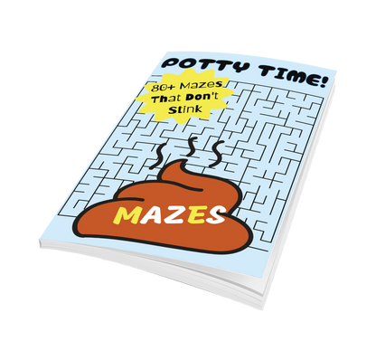 More Potty Time Puzzle Mazes