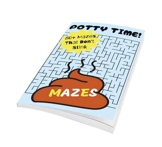 More Potty Time Puzzle Mazes