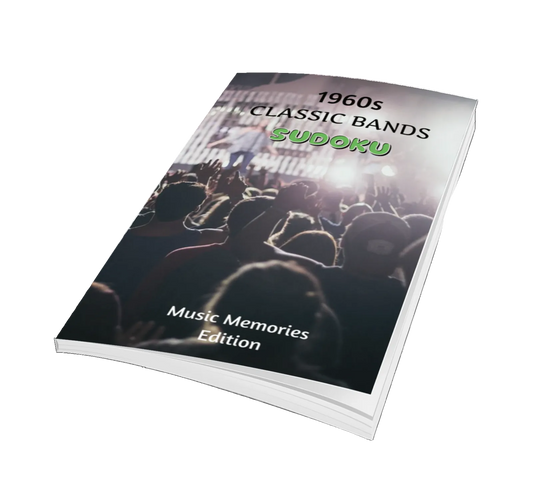 1960s Classic Bands Sudoku