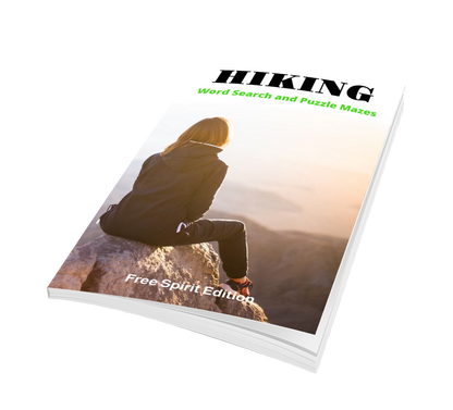 Hiking Word Search And Puzzle Mazes