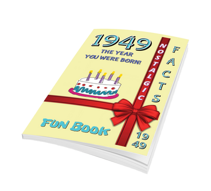 1949 Fun Book - The Year You Were Born