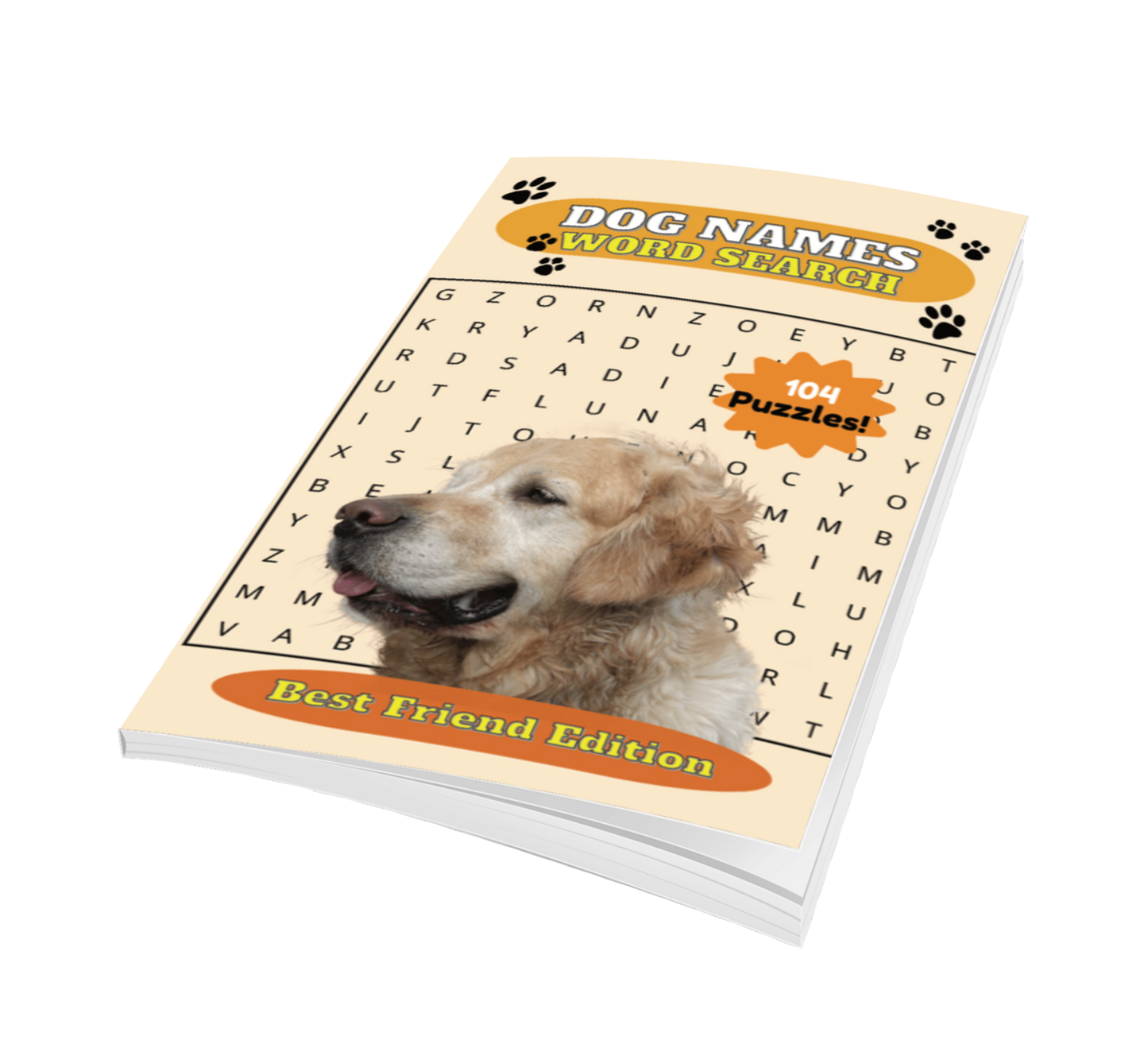 Dog Names Word Search