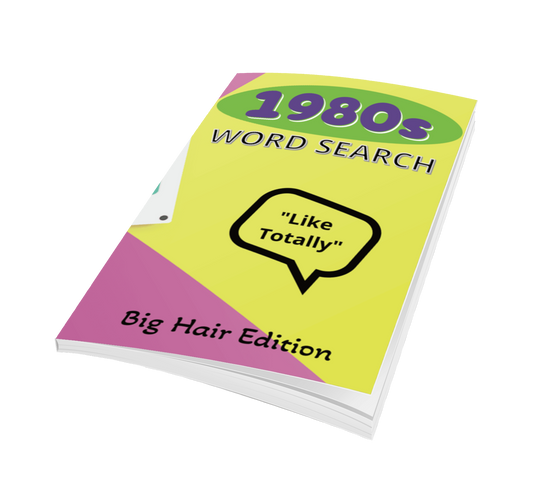 1980s Word Search