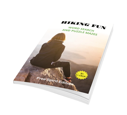 Hiking Fun Word Search And Puzzle Mazes