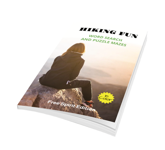 Hiking Fun Word Search And Puzzle Mazes