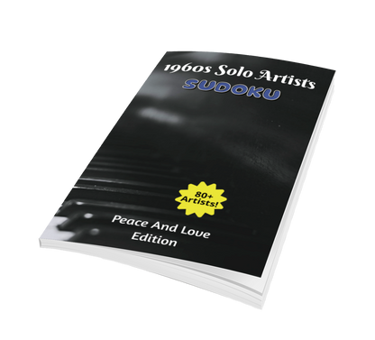 1960s Solo Artists Sudoku
