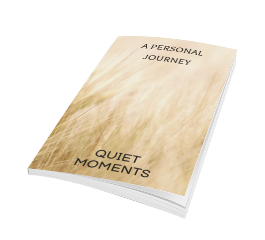Quiet Moments My Personal Journey : Journal