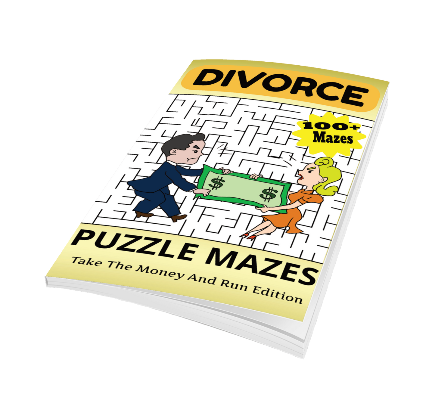 Divorce Puzzle Mazes Classic Cover 100