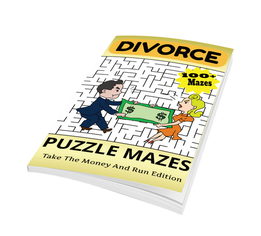 Divorce Puzzle Mazes Classic Cover 100
