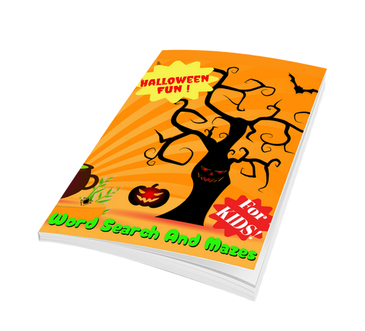Halloween Fun Word Search And Puzzle Mazes Large Edition