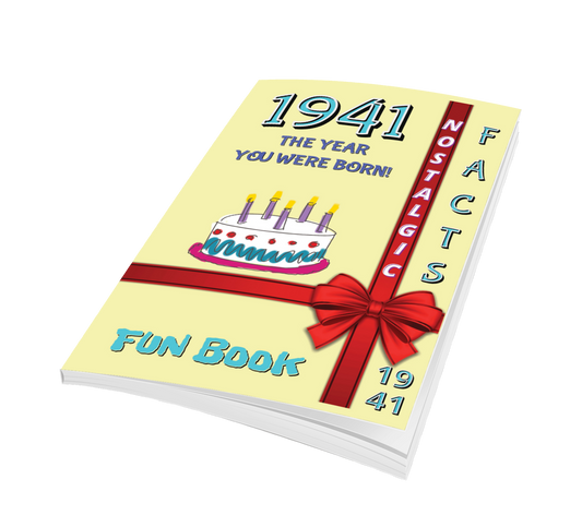 1941 Fun Book - The Year You Were Born - October