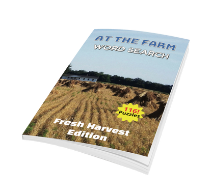 At The Farm Word Search