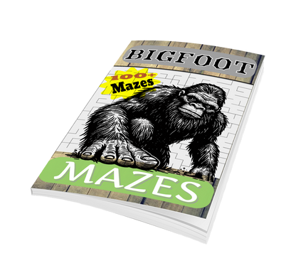 More Bigfoot Mazes-Classic Cover