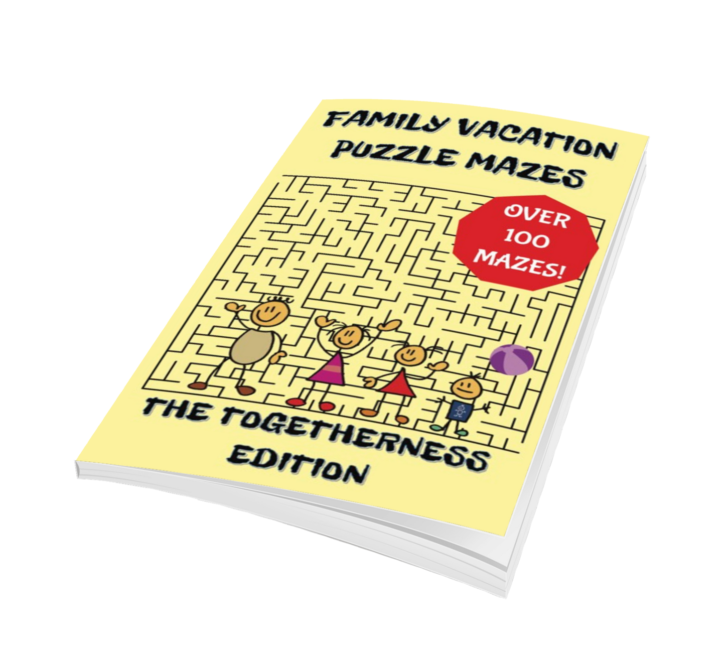 Family Vacation Puzzle Mazes Classic Cover