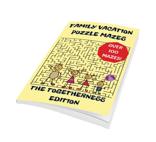 Family Vacation Puzzle Mazes Classic Cover