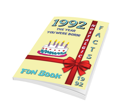 1992 Fun Book - The Year You Were Born- August 20