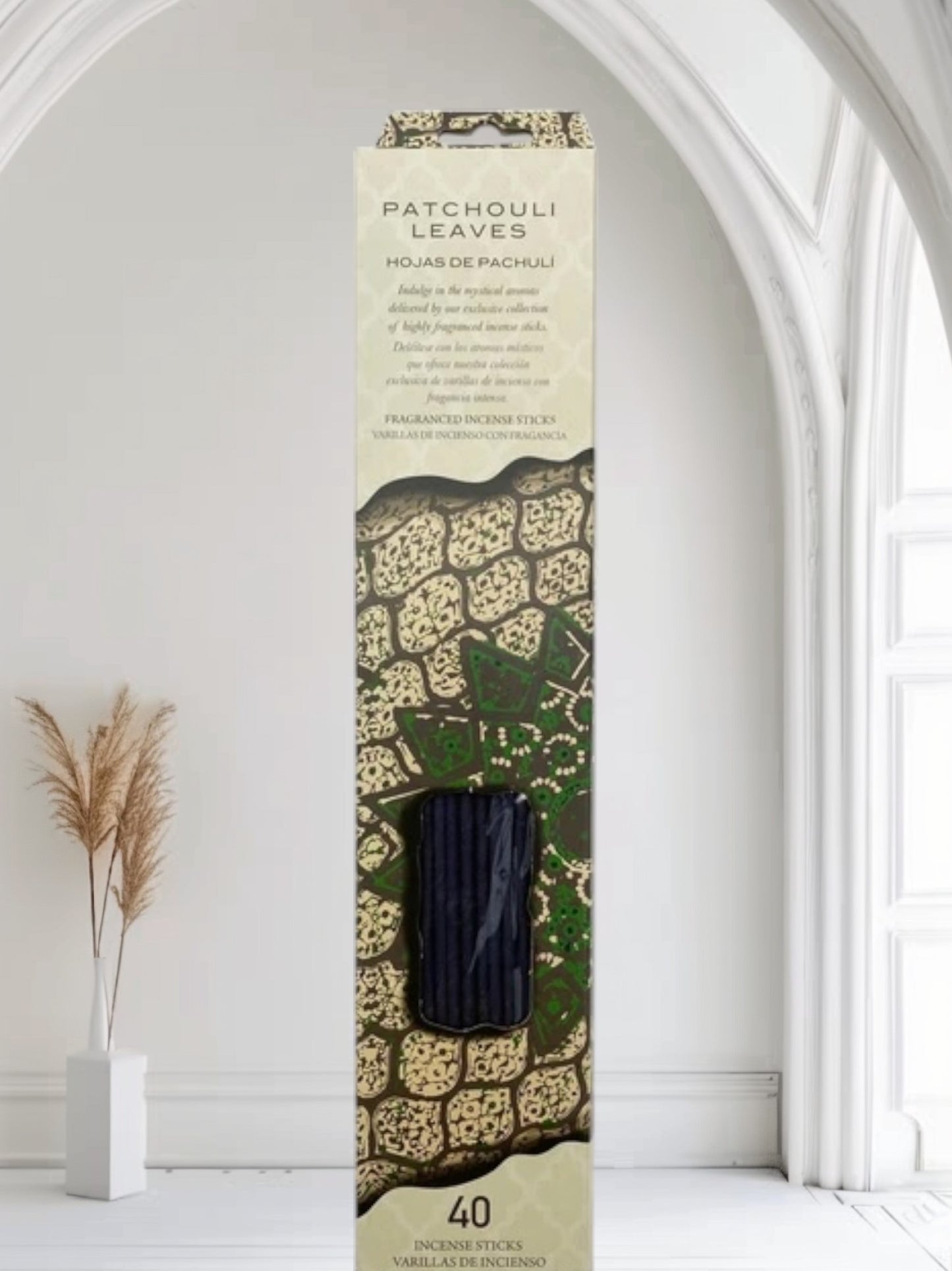 40 Count Patchouli Leaves Incense Sticks