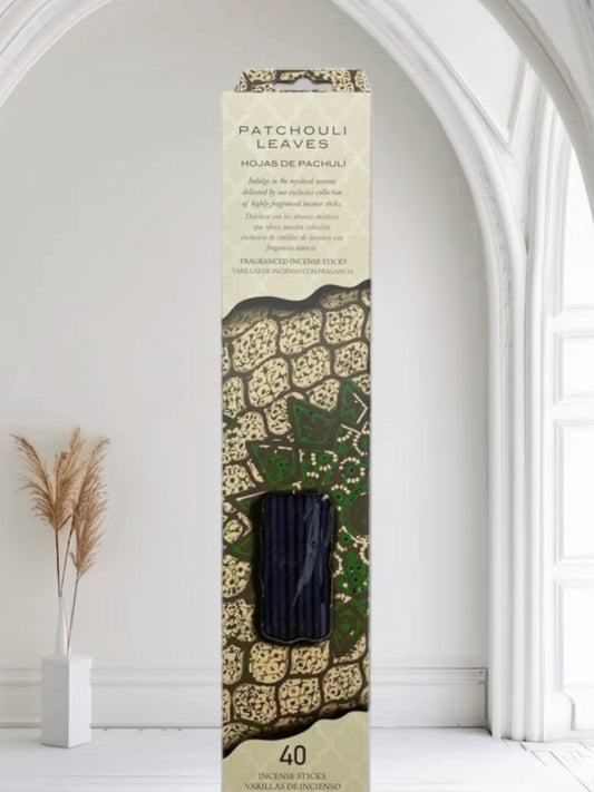 40 Count Patchouli Leaves Incense Sticks